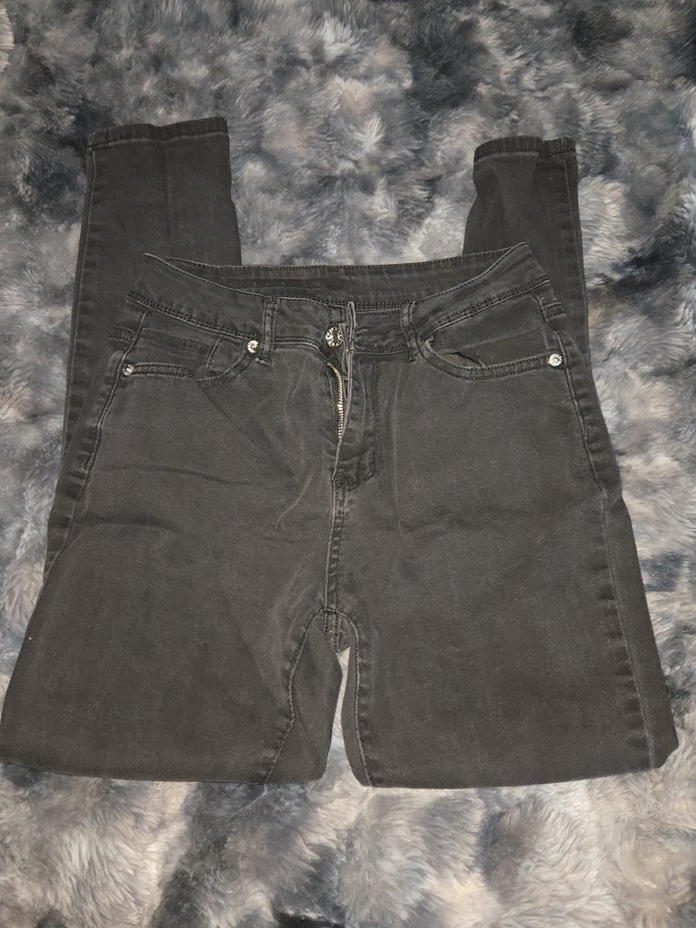 Women’s High-Rise Black Jeans